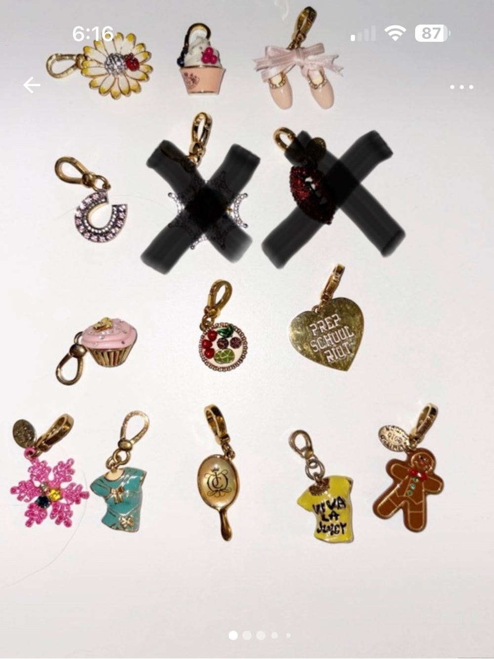 Juicy Couture Vintage Charms